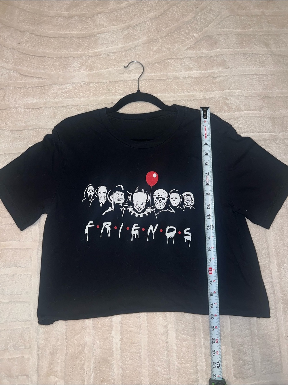 Black 'Friends' Tee